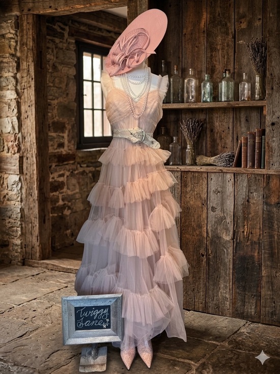 BCBGMaxAzria Dresses & Skirts - BCBGMaxAzria Blush Pink Tiered Tulle Maxi Dress